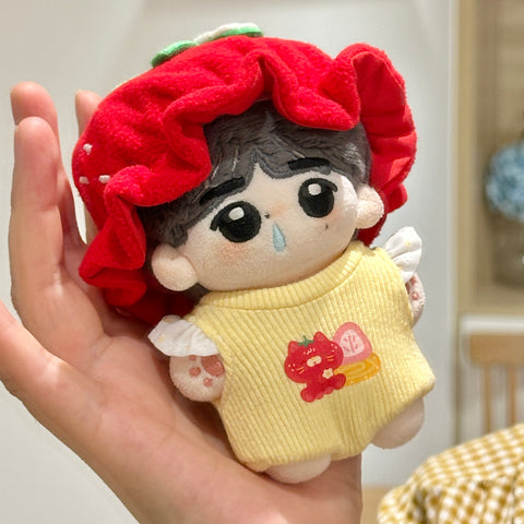［ぬい服］10cm 無属性 ぬいぐるみ用 お洋服【草莓】