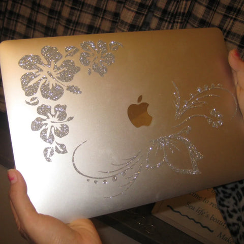 ［推し活グッズ］パソコン キラキラ ステッカー【8P1DF0】