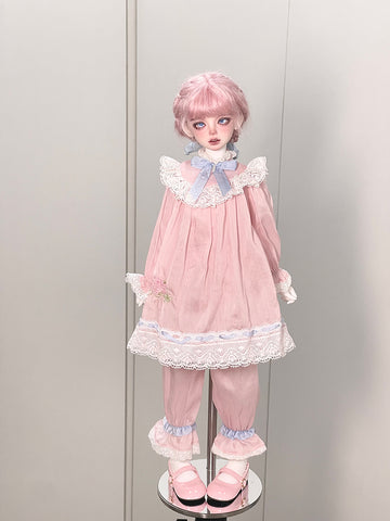 ［BJD服］1/4 kumakoドール 人形用 衣装セット【玫瑰doll】