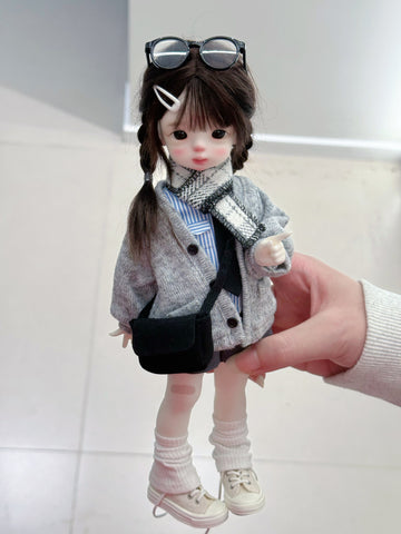 ［BJD服］1/6 ドール用 衣装セット【三月】