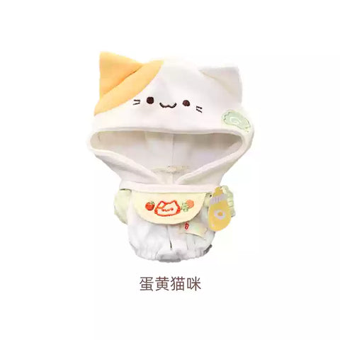 ［ぬい服］10cm 無属性 ぬいぐるみ用 お洋服【蛋包饭】