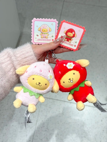 ［サンリオ］トレーディングぬいぐるみ 中身確認【草莓】