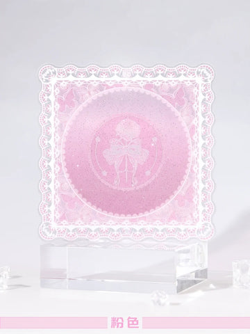 ［推し活グッズ］コースター用 アクリルフレーム【Y9H3G3】
