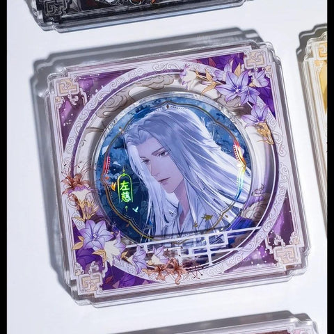 ［推し活グッズ］缶バッジ アクリルフレーム 75mm【J0JAEE】