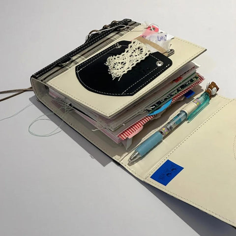 ［推し活グッズ］オリジナル 手帳 バインダー A7【DBGY9B】