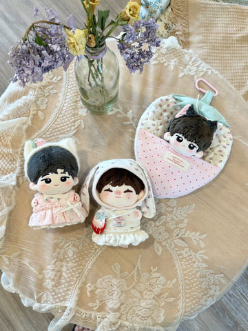 【受注予約】［ぬい服］10cm 無属性 ぬいぐるみ用 お洋服【莓果】