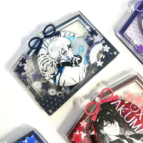 ［推し活グッズ］缶バッジアクリルフレーム 58/65/75mm【R5D9B9】