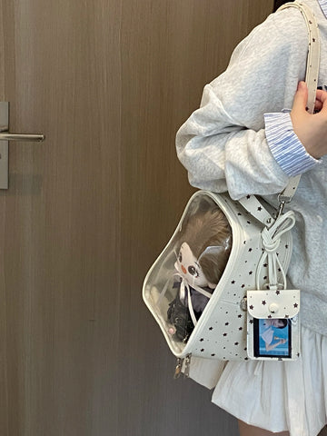 ［バッグ］10/15/20cmぬいぐるみ用 痛バッグ 2way リュック【RT159H】