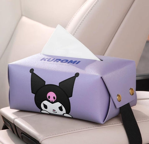 [サンリオ］カー用品 車 ティッシュボックス