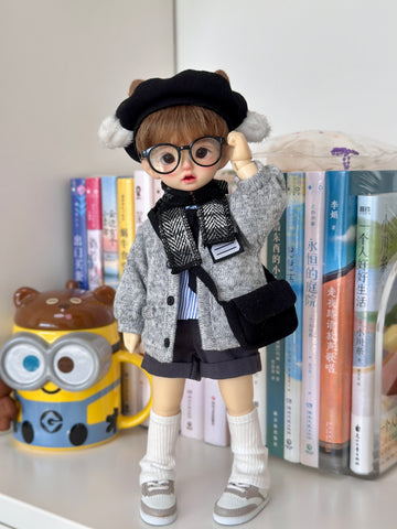 ［BJD服］1/6 ドール用 衣装セット【三月】