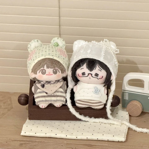 【受注予約】［ぬい服］10cm 無属性 ぬいぐるみ用 お洋服【糖霜】