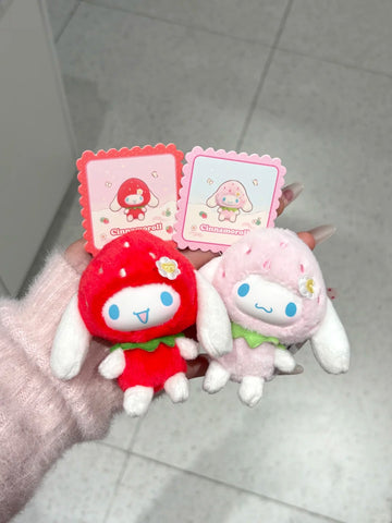 ［サンリオ］トレーディングぬいぐるみ 中身確認【草莓】