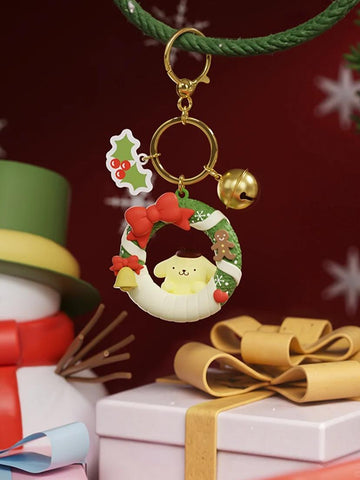 ［サンリオ］クリスマス キーホルダー【95F7LD】