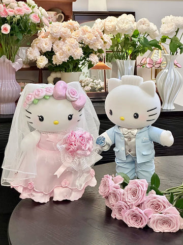 ［サンリオ］ハローキティ&ディアダニエル ドール ボックス【婚礼】