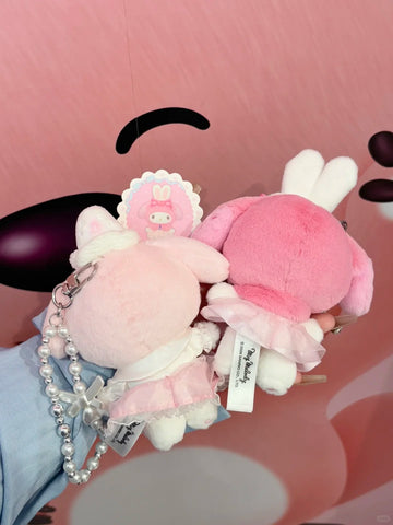 ［サンリオ］マイメロディ トレーディングぬいぐるみ 中身確認【甜梦】