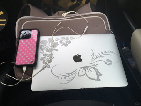 ［推し活グッズ］パソコン キラキラ ステッカー【8P1DF0】