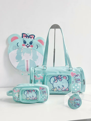 ［SWIMMER］コラボ 海外限定 痛バッグ トートバッグ【WFF64E】