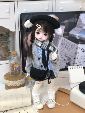 ［BJD服］1/6 ドール用 衣装セット【三月】