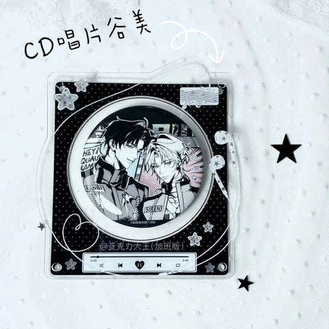 ［推し活グッズ］缶バッジ アクリルスタンド 58~75mm【LRC91X】