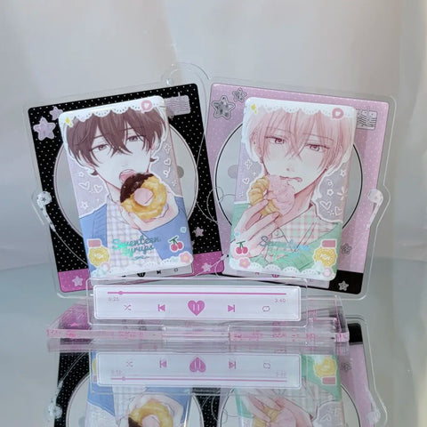 ［推し活グッズ］缶バッジ アクリルスタンド 58~75mm【LRC91X】