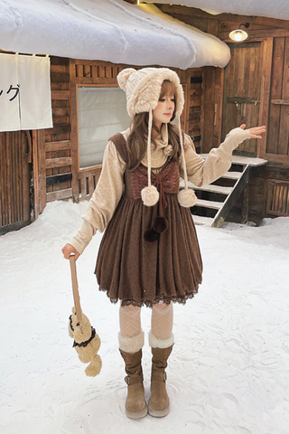 ［ファッション］つぼみサスペンダードレス+トップス【RD2UNJ】