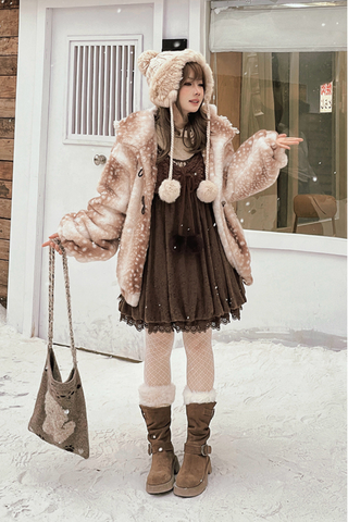 ［ファッション］つぼみサスペンダードレス+トップス【RD2UNJ】