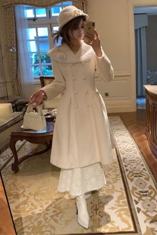 ［ファッション］ローズプリンセスエレガントコート【BQYUF7】