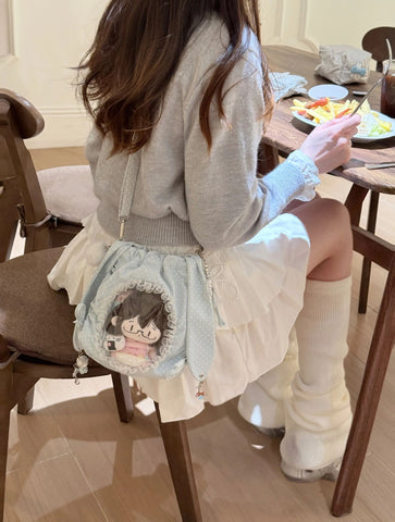 ［バッグ］10/15cm 痛バッグ ショルダーバッグ【HO3G6Y】