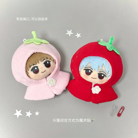 ［ぬい服］10cm 無属性 ぬいぐるみ用 お洋服【草莓】