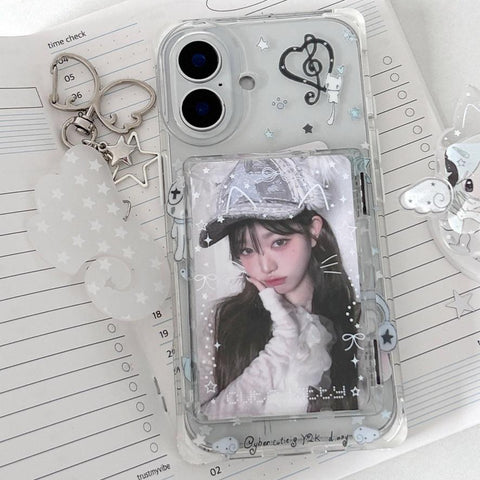 ［スマホケース ］ iPhoneケース用 カード収納ケース マグネット付き【TNKWF7】
