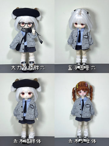 ［BJD服］1/6 ドール用 衣装セット【三月】