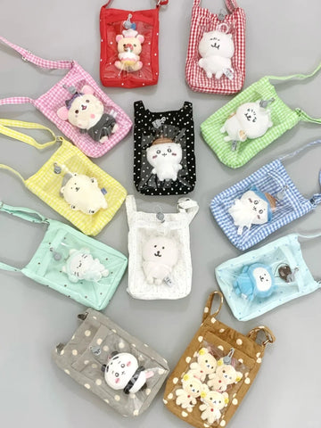 ［推し活グッズ］10cm 無属性 ぬいぐるみ用 ポーチ【C5L1T6】
