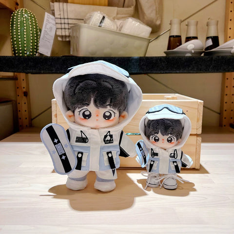 ［ぬい服］10/15/20cm 無属性 ぬいぐるみ用 お洋服【滑雪服】