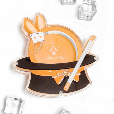 ［推し活グッズ］缶バッジ アクリルフレーム 58mm【6TIPI5】
