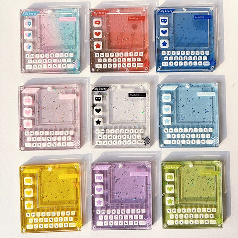 ［推し活グッズ］缶バッジ アクリルフレーム【WC31I4】