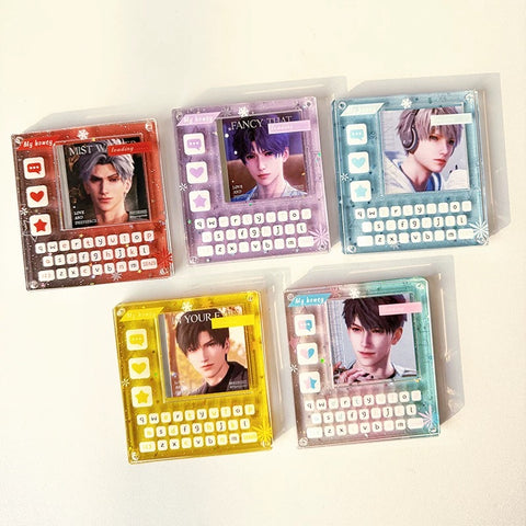 ［推し活グッズ］缶バッジ アクリルフレーム【WC31I4】