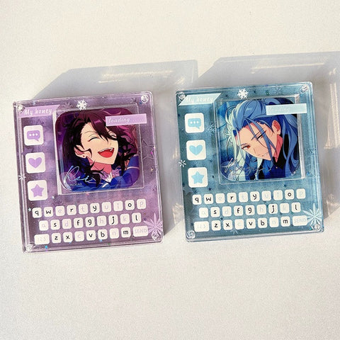 ［推し活グッズ］缶バッジ アクリルフレーム【WC31I4】