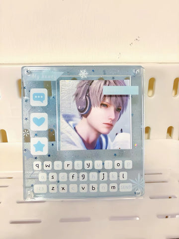 ［推し活グッズ］缶バッジ アクリルフレーム【WC31I4】