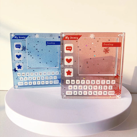 ［推し活グッズ］缶バッジ アクリルフレーム【WC31I4】