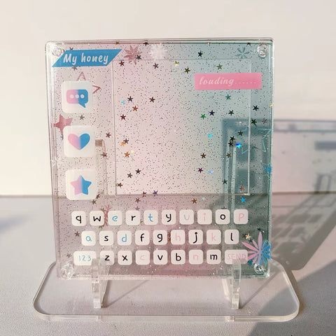 ［推し活グッズ］缶バッジ アクリルフレーム【WC31I4】