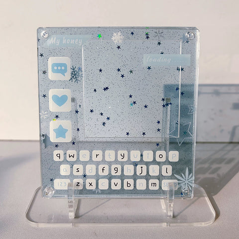 ［推し活グッズ］缶バッジ アクリルフレーム【WC31I4】