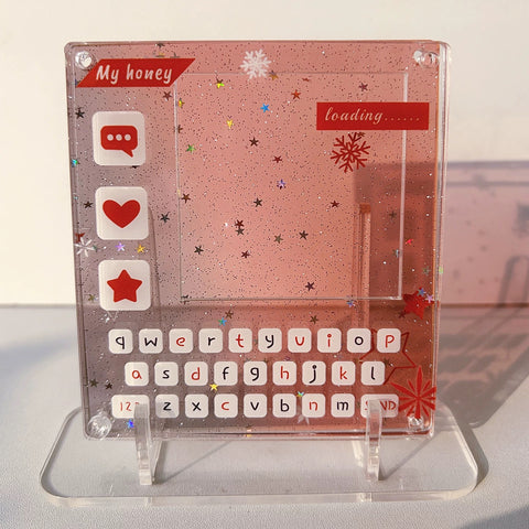 ［推し活グッズ］缶バッジ アクリルフレーム【WC31I4】