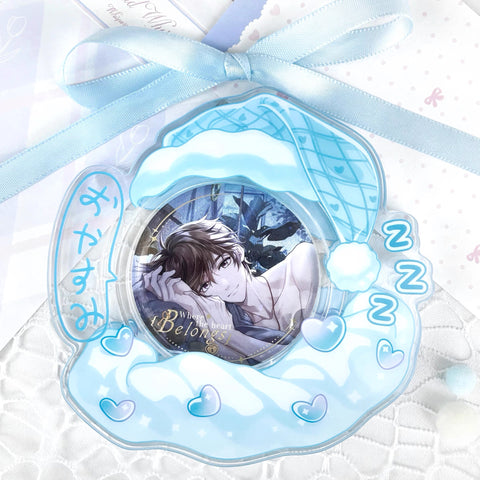 ［推し活グッズ］缶バッジアクリルフレーム 58~75mm【G7S1J4】