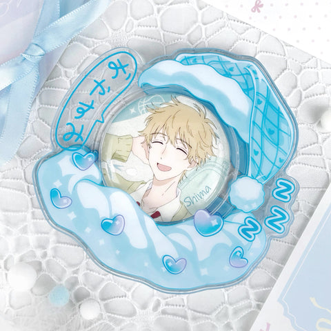 ［推し活グッズ］缶バッジアクリルフレーム 58~75mm【G7S1J4】