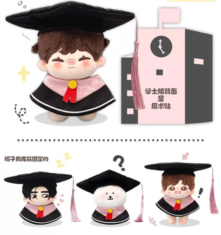 ［ぬい服］10cm 無属性 ぬいぐるみ用 お洋服【学士服】