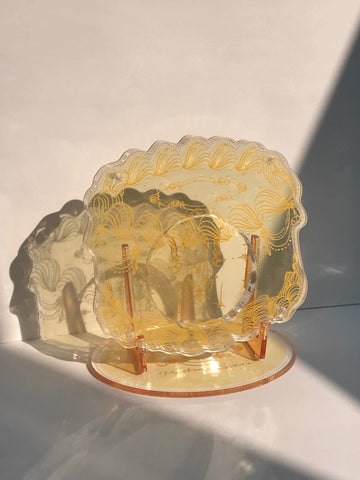 ［推し活グッズ］缶バッジアクリルフレーム 58mm【Q8A7Q1】
