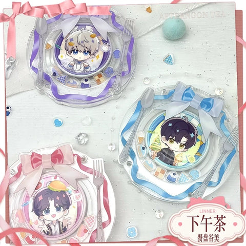 ［推し活グッズ］缶バッジ アクリルフレーム 58/75mm【D5A8L1】