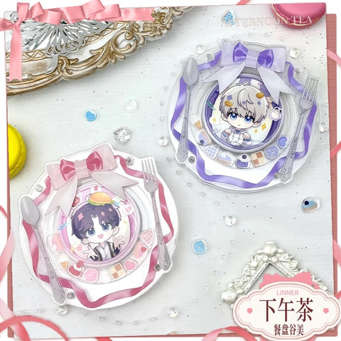 ［推し活グッズ］缶バッジ アクリルフレーム 58/75mm【D5A8L1】