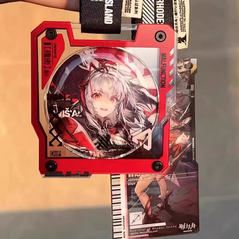 ［推し活グッズ］缶バッジアクリルフレーム 75mm【Z3H3B4】