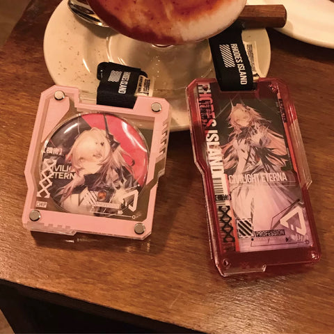［推し活グッズ］缶バッジアクリルフレーム 75mm【Z3H3B4】